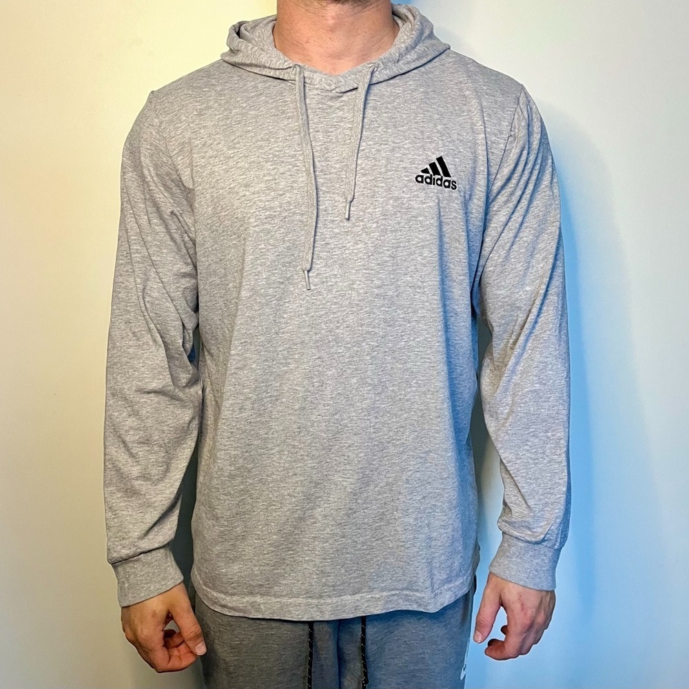 Adidas Gray Pullover Hoodie size XL